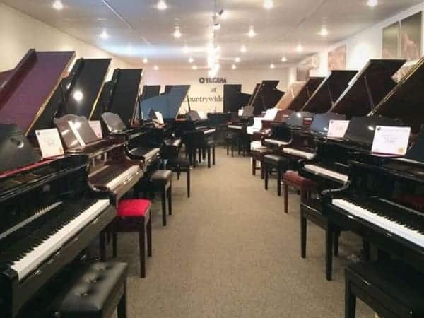 Countrywide Pianos Showroom